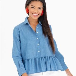 Pomander Place by Tuckernuck Charley Chambray Top